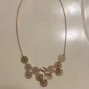 Elegant Gold Statement Necklace